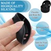 TiciKim 3 Pack Silicone Splashguard for Nalgene 32 oz Wide