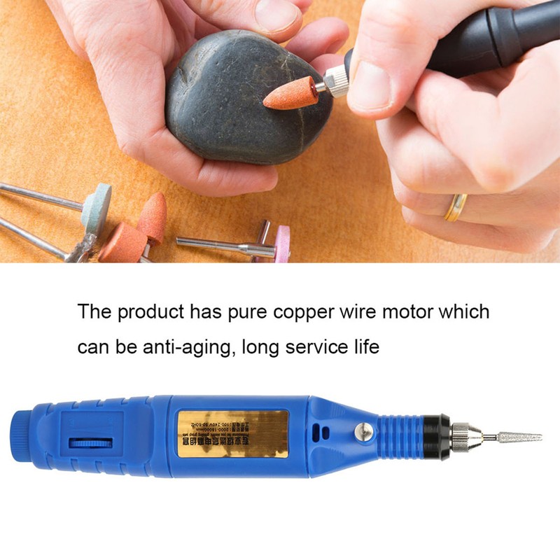 Electric Nail Drill Machine Multifunctional Grinder Handheld Polishing Tool