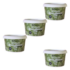 Belle Chevre Fig Spreadable Goat Cheese, 6 oz, 4 Pack