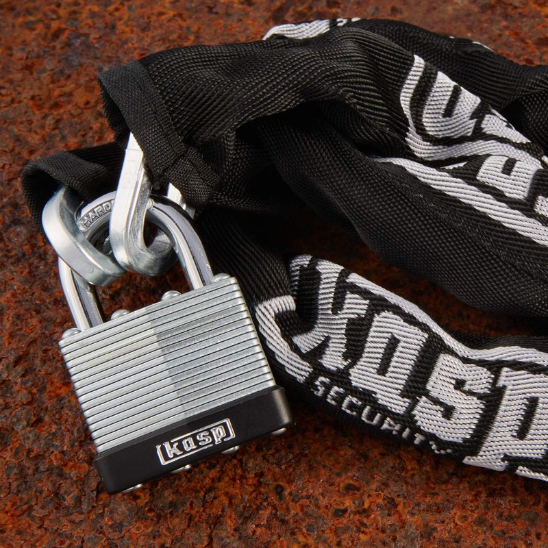 C.K K4506130A Chain 6x850mm & Padlock K13040, Multicolour