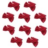 DonDon Men's Bow Tie, 12 x 6 cm, Tied and