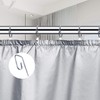 Metal Curtain Hooks for Window Curtain, Door Curtain Curtain Header
