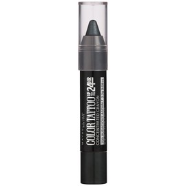 Maybelline New York Eyestudio Color Tattoo Concentrated Crayon,735 Audacious Asphalt, 0.08 oz.