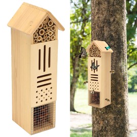 Jazar Refugio de Insectos, Hotel práctico Seguro para Insectos para una decoración Encantadora para Parques para Amantes de la Naturaleza para jardín