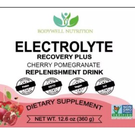 100% Pure Electrolyte Powder Supplement-Fiv - cherry/pomegranate