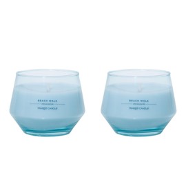 Yankee Candle Studio Candle with Essential Oils, Beach Walk, 10 Ounce (Pack of 2)