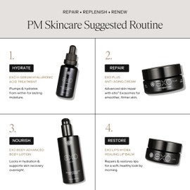 Exoceuticals EXO LIPS™ HYDRA HEALING LIP BALM | Ultra hydrating | Glossy Gel Lip Balm (15ML/.5 oz)