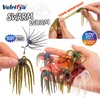 Velrifya Tentacle Dice Bait, Soft Plastic Urchin Baits for Bass