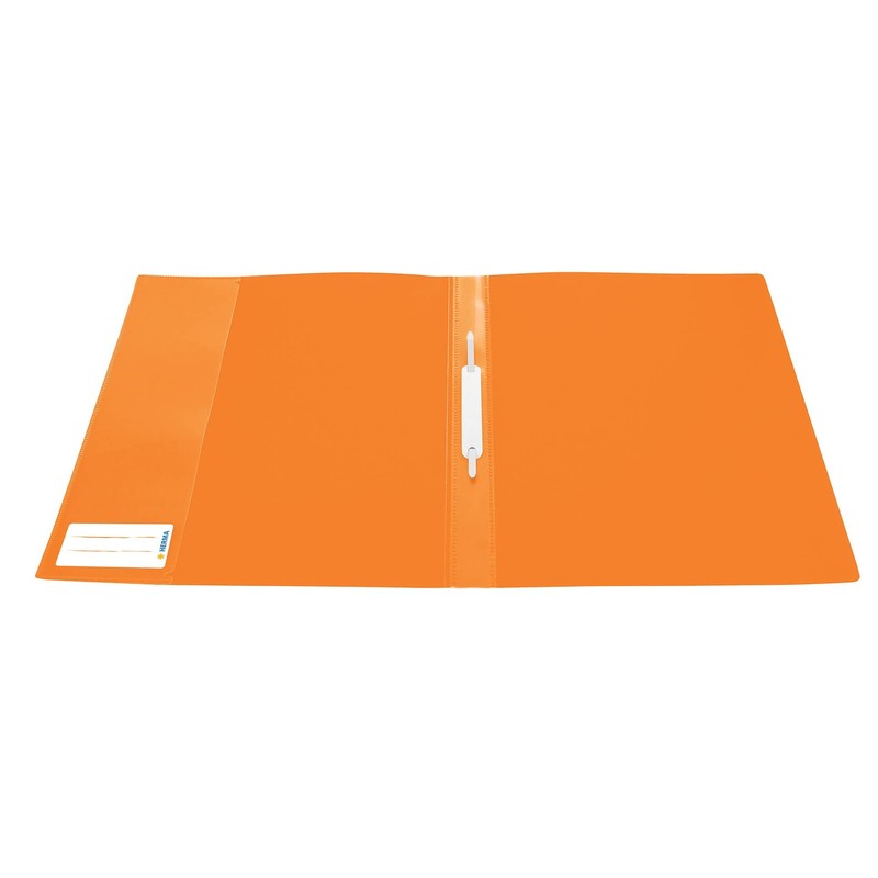 HERMA 19489 File Folder A4 Translucent Orange, Pack of 3,