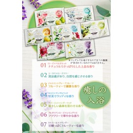 Petit Gift Bath Salts, 2 Pack, 8 Bags Set, Botanical Bath Thank You Tags Included, Thank You for Your Greetings, Favors & Gifts, Cute, Individually Packaged, Contains Plant Extract