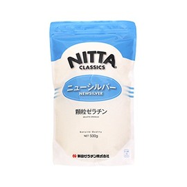 Gelatin New Silver Granules / 17.6 oz (500 g) Tomisawa Shoten Gelatin