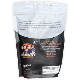 Liquified RV Toilet Treatment Drop-Ins - Prevents Tank Odors - Breaks Down Waste and Tissue - Septic Tank Safe - Matts RV Reviews (Orange, 20 Count, Pack of 3)