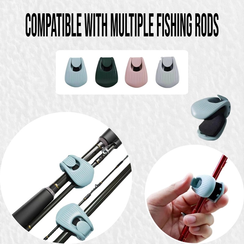 Multifunctional Rod Holder - Portable Takedown Fishing Rod Clips for