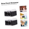 TOVINANNA 4pcs Dual Hole Makeup Sharpener Essential Cosmetic Tool for