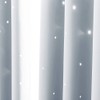 NICETOWN Star Room Darkening Curtains - Magical Hollow Twinkle Star
