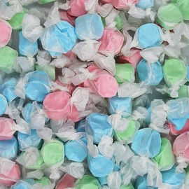 Gourmet Soft and chewy Salt Water Taffy Candies - Individually Wrapped - Bulk bags (Sour Mix, 2 Pound (Pack of 1))
