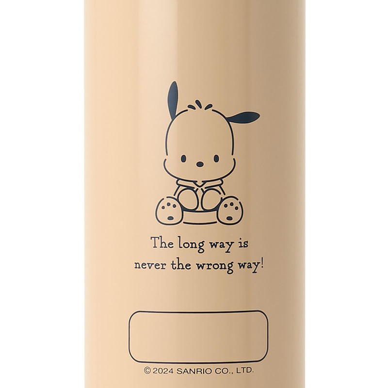 Sanrio 095672 Stainless Steel Bottle with Cover, For Kids, Cold