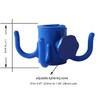 AMMSUN Beach Umbrella Hanging Hook,4-prongs Plastic Umbrella Hook Hanging for