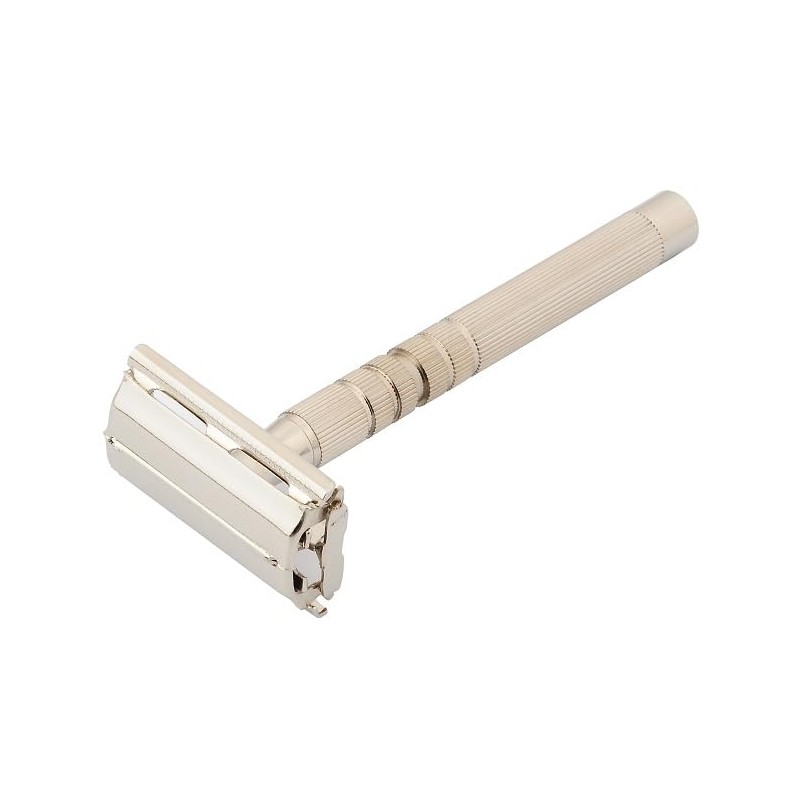 Pearl Shaving Double Edge Butterfly Safety Razor LS-01 (Nickle)