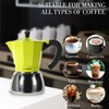 LAOION Stovetop Espresso Maker, 6Cup Moka Pot, Espresso Machine Compatible