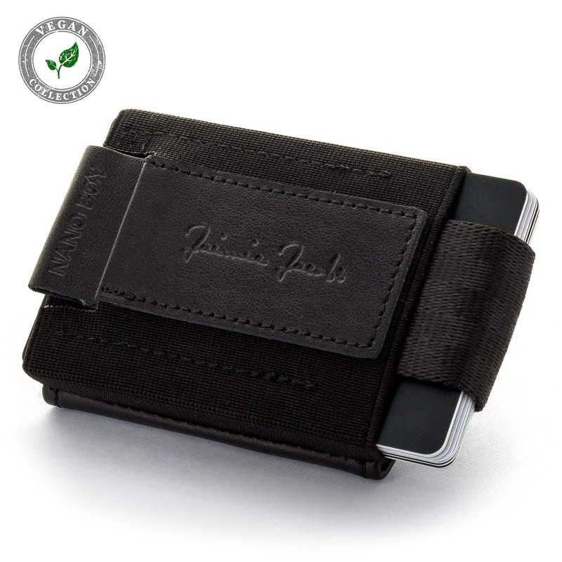 JAIMIE JACOBS Unisex Minimalist Wallet, Nano Boy Pocket Mini Textile