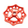 PZRT Cast Iron Outside Faucet Round Wheel Handle Hose Bib