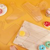 INUNLY 6PCS Charcuterie Board Template Set Acrylic Router Templates for