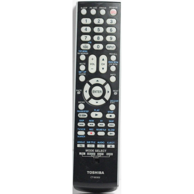 Toshiba Original New Toshiba LCD HDTV Remote Control CT-90302 CT90302