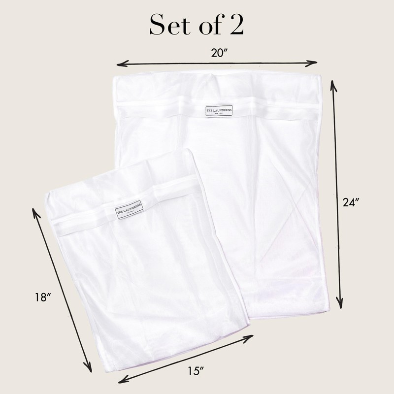The Laundress Mesh Bag Bundle, Mesh Laundry Bags, One Large
