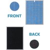 3 Pack MSA3/MSA3S True HEPA Filter Replacement Compatible with Membrane