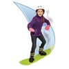 Sledsterz The Original Kids' Snowboard by Geospace in Green