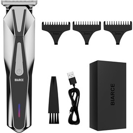 Beard Trimmer Electric Hair Trimmer for Men Hair Clipper Cordless USB Rechargeable Electric Razor Body Hair Trimmer Mens Personal Grooming Trimmer Kits