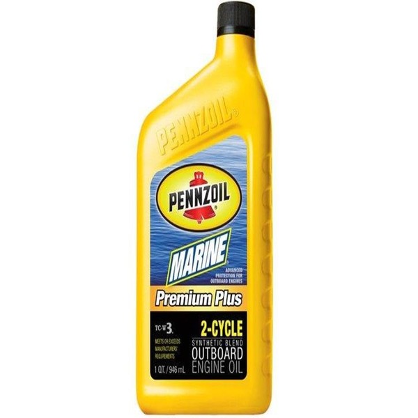 Pennzoil 3871 Marine Premium Plus Outboard 2 Cycle (TC-W3) 1