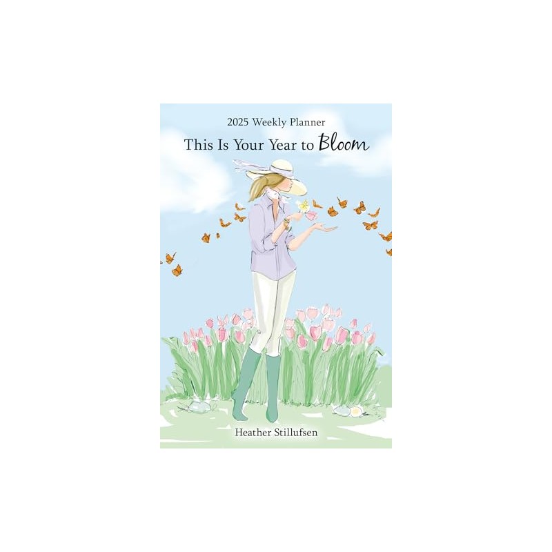 This is your Year to Bloom Weekly Planner 2025 with