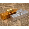 SCSpecial Aluminum Alloy Dice 5 Pieces 16mm Portable Metal Dices