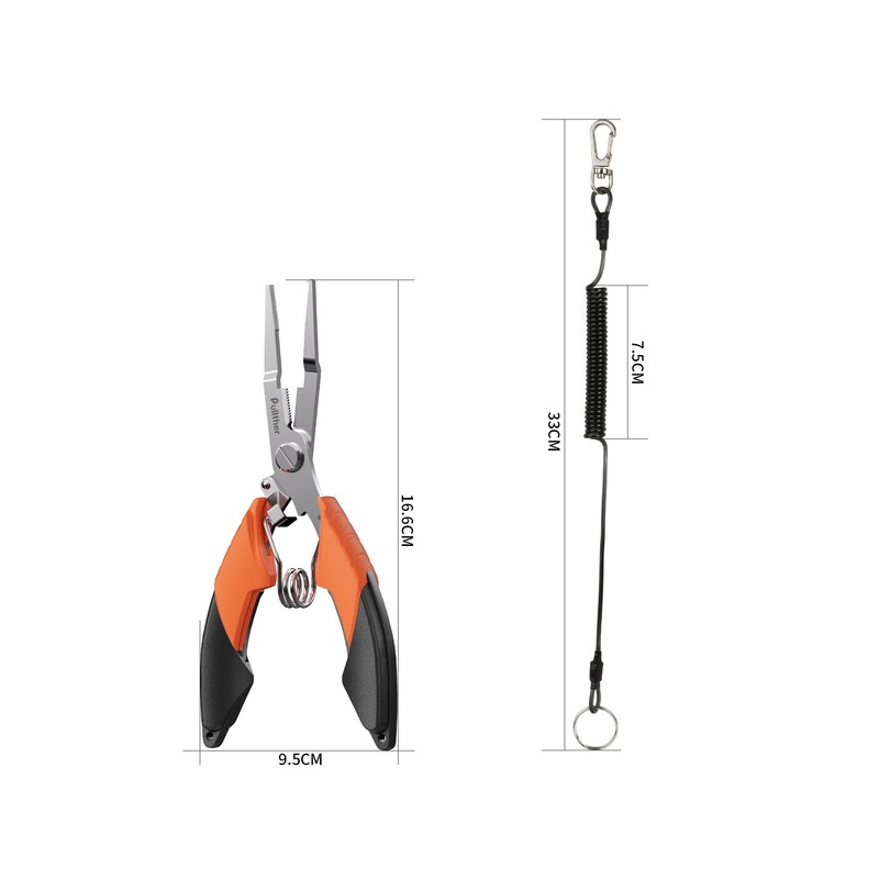 Pullther Fishing Pliers, Fishing Tools, Fishing Pliers, Multi-functional Fishing Gear,