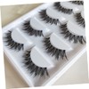 Minkissy 3sets Eyelashes Dense Cross Lashes Extensions Safe Comfortable for