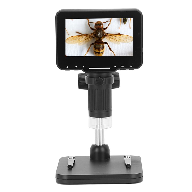 4.3in HD LCD Digital USB Microscope 1000X Magnification Electronic Microscope