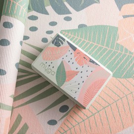 Myga Yoga Blocks - Pair of High Density Foam Bricks for Yoga, Pilates and Fitness for Balance, Support & Flexibility - Non Slip, Lightweight & Durable Foam Blocks for Home, Gym & Travel (Palm)