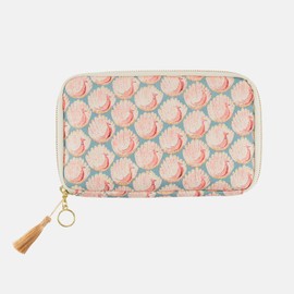 Almost Sunday Exposed Pouch Big Sister LIBERTY FABRICS Peacocks of Grantham Hall