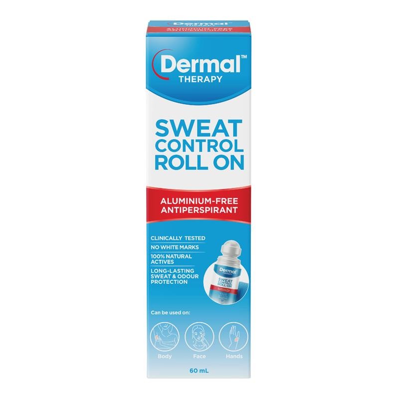 Dermal Therapy Sweat Control Lotion ROLL ON 60ml