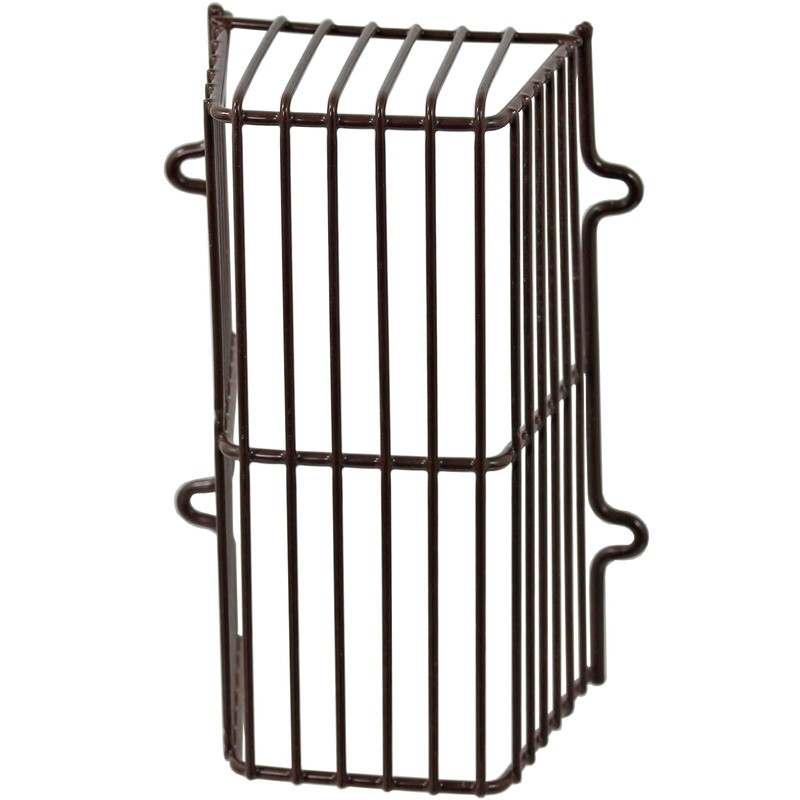 SPARES2GO Universal Plastic Coated Overflow Guard Boiler Relief Outlet Cage