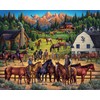 Dowdle Jigsaw Puzzle - Sunrise Ranch 500 Piece