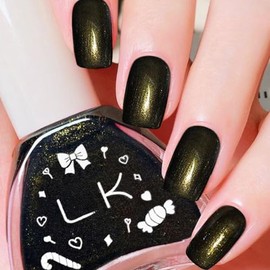 ASMAYSA Air Dry Nail Polish-Bright Nail Polish Color-Glitter Nail Polish-Gel Nail Polish for Women-Long Lasting Gel Nail Polish(Green Color, 17ML)