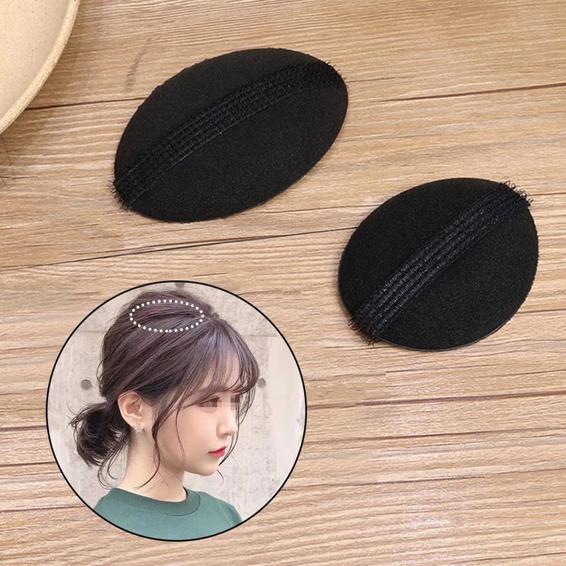 2 Pairs Black Sponge Bump IT UP Volume Hair Base