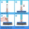 AQUAFLY Pool Pumice Stone & 5.5" Stainless Steel Brush Kit