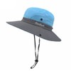 MORI SAWA Women's UV Protection Hat, Wide Brim, Foldable, Portable,