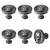 BAMI-LEE House 6PCS Vintage Skull Skeleton Cabinet Knobs - Single