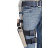 Barsony Desert Sand Tactical Drop Leg Holster for Ruger GP100