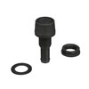 Attwood 1607-3 Polypropylene Fuel Vent, Black